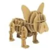 Image de Bulldog à assembler - 12x10x8 cm - Carton