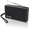 Image de Muse M-030R Black, 2-band portable radio (FM, MF), Radio, Noir