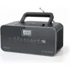 Image de Muse Radio portable M-28DG Port USB, AUX in (FM, MF, PLL, Bluetooth), Radio, Gris, Noir