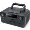 Image de Radio portable Bluetooth Muse M-182 DB DAB/DAB+/FM avec lecteur CD et enregistreur de cassette Noir
