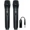 Image de Muse Autres accessoires informatiques Pack 2 microphones sans fil MC-50 WI Noir, Microphone