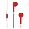 Image de Ecouteurs Kit main libre Rouge iPhone iPod iPad Smartphone