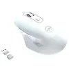 Image de Souris Sans Fil - Mobility Lab - Omega - Bluetooth Et Récepteur 2,4Ghz - Blanc - Clics Silencieux - Précision Réglable