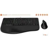 Image de Ensemble clavier souris sans fil - Ergonomique - MOBILITY LAB - C30W - Noir