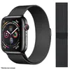 Image de IBROZ bracelet apple watch 42 44 45mm maille noir