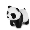 Image de Little Big Friends - Hochet Panda noir et blanc