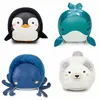 Image de Les dooballs - set de 4 balles doudous - ocean