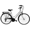 Image de Vélo VTC 28'' Rigide pour Femme Alu Country - 21 vitesses - Shimano - Blanc