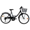 Image de Vélo enfant VTC 24'' Fille Rigide Acier Bahia - 6 vitesses