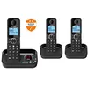 Image de Téléphone fixe sans fil Alcatel F860 Voice Trio Noir