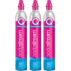 Image de Lot de 3 cylindres de gaz co2 60l quick connect pour machine à gazéifier Sodastream 3 x cylindre quick connect