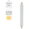 Image de Tube led xanlite 638 lumens - s19 - 8,5w (équiv. 50w)