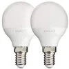 Image de Xanlite - Lot de 2 ampoules LED P45 - culot E14 - classique - PACK2EV470PCW