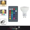 Image de Ampoule LED spot - cuLot GU10 - blanc et multi-color