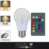 Image de Ampoule LED A60 - cuLot E27 - blanc et multi-color