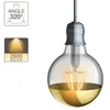 Image de Ampoule LED G95 - culot E27 - vintage gold cover