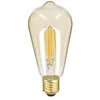 Image de Xanlite - Ampoule LED déco Edison Vintage au verre ambré, culot E27, 7W cons. (50W eq.), 806 lumens, lumière blanc chaud - RFDE800STA