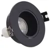 Image de Xanlite - Spot GU10 50W 2700K Rond orientable Noir IP20 - SP50RAN