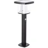 Image de Xanlite - Borne Solaire 50cm IP44 600 Lumens - Détecteur de mouvements - 3 modes de fonctionnement - Noir - SO1811N