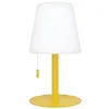 Image de Xanlite - Lampe à poser POP - cône jaune rechargeable en métal LED IP44, 400 lumens, CCT et dimmable, hauteur ajustable - LP16CJRCCT