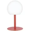 Image de Xanlite - Lampe à poser POP - boule terracota rechargeable en métal LED IP44, 400 lumens, CCT et dimmable, hauteur ajustable - LP16BTRCCT