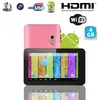 Image de Tablette Tactile Android 7 pouces 6.0 Quad Core 1.3Ghz Wifi Bluetooth 20Go Rose YONIS
