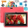 Image de Tablette Tactile 7 Pouces Quad Core Bluetooth 1Go Ram Android 6.0 16Go Rose YONIS