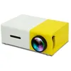 Image de Mini Vidéoprojecteur Portable Home Cinema 400 Lumens LED HDMI USB Micro SD Blanc YONIS