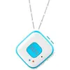 Image de Super Mini Traceur Android iOs GPS Collier GSM Wifi AGPS Communication Sos Bleu YONIS