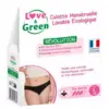 Image de Love & Green Culotte Menstruelle Lavable Noire Flux Normal