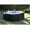 Image de SUNSPA - Spa Gonflable 6 personnes carré avec Bandeau LED - Pret en 5 minutes