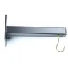 Image de accessoires ecrans de projection KIMEX 040-1002 Equerres de fixation pour écran de projection, Coloris noir