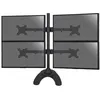 Image de supports de bureau sur pied KIMEX 015-1256 pour 4 écrans moniteurs PC 13-24