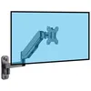 Image de supports tv muraux full motion KIMEX 016-1501 Support mural ultra-réglable pour écran et moniteur TV 17-32