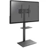 Image de supports tv sol sur pied KIMEX 030-1744 Support sur pied pour écran TV 32''-55'' Hauteur 95-125cm