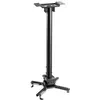 Image de Support plafond vidéoprojecteur, Hauteur 60-90cm, Noir
