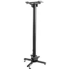 Image de Support plafond vidéoprojecteur, Hauteur 75-115cm, Noir