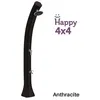 Image de Douche solaire so happy go anthracite 4x4 44l + rince pieds