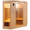 Image de France Sauna Apollon Infrarouge quartz 3/4 places angulaire