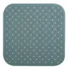 Image de Msv tapis fond de douche antidérapant caoutchouc class 54x54cm gris