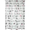 Image de MSV, Rideau de douche, Graphic (180 x 200 cm)