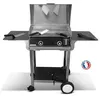 Image de Pack plancha électrique PLANCHAELEC LUX 600 CARBON - CHARIOT RIVOLI