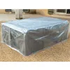 Image de Salon de jardin GENERIQUE 4 pieces polyethylene transparent 220 x 120 x 70 cm