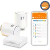 Image de Netatmo Starter Pack   têtes thermostatiques intelligentes, Thermostat, Blanc