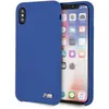 Image de BMW Étui rigide BMHCPXMSILNA iPhone X /Xs niebieski/navy Silicone M Collection (Apple iPhone X, Apple iPhone XS), Coque pour téléphone portable, Bleu