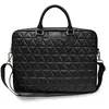 Image de Sac pour Notebook 15 pouces Matelassé avec Bandoulière et Logo Guess Noir