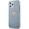 Image de Guess Jeans en denim Hard Cover (Apple iPhone 12 Pro Max), Coque pour téléphone portable, Bleu