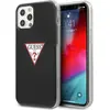 Image de Guess Cas (Apple iPhone 12, Apple iPhone 12 Pro), Coque pour téléphone portable, Noir