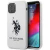Image de U.S. Polo US Polo USHCP12MSLHRWH iPhone 12/12 Pro 6.1 baltas (Apple iPhone 12, Apple iPhone 12 Pro), Coque pour téléphone portable, Blanc