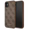 Image de Guess GUHCN61G4GFBR iPhone 11 6,1" br zowy/brown hard case 4G Metal Gold Logo (Apple iPhone 11), Coque pour téléphone portable, Marron